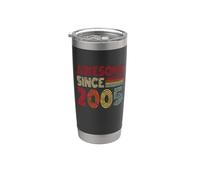 Impresionante desde 2005, 21 cumpleaños, retro, vintage, para niños y niñas Vaso térmico de acero inoxidable de doble pared