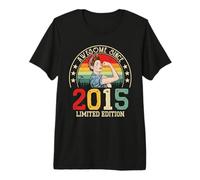 Impresionante Desde 2015 - Edición Limitada 11th Birthday Girls Camiseta Premium