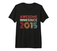 Impresionante Desde 2015, undécimo cumpleaños, Retro, Vintage, para niños y niñas Camiseta Premium