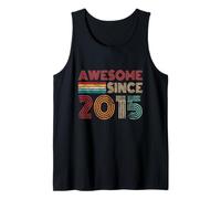 Impresionante Desde 2015, undécimo cumpleaños, Retro, Vintage, para niños y niñas Camiseta sin Mangas