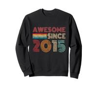 Impresionante Desde 2015, undécimo cumpleaños, Retro, Vintage, para niños y niñas Sudadera
