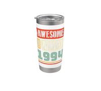 Impresionante Desde Agosto 1994 Feliz Cumpleaños Para Mí 32 Años Vaso térmico de acero inoxidable de doble pared
