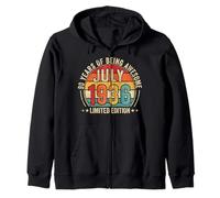 Impresionante Desde Julio de 1936 Vintage Retro 90 Cumpleaños Hombres Sudadera con Capucha