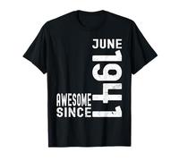 Impresionante desde junio de 1941, nacido en 1941 cumpleaños de junio Camiseta