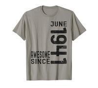 Impresionante desde junio de 1941, nacido en 1941 cumpleaños de junio Camiseta