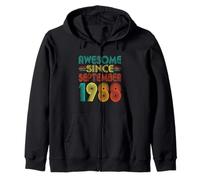 Impresionante Desde Septiembre 1988 Años 32nd Bday Funny Vintage Sudadera con Capucha