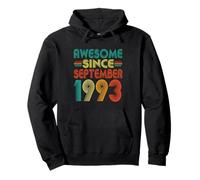 Impresionante Desde Septiembre 1993 Años 32nd Bday Funny Vintage Sudadera con Capucha