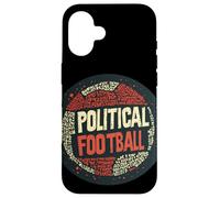 Impresionante discurso de fútbol político Carcasa para iPhone 16
