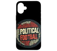Impresionante discurso de fútbol político Carcasa para iPhone 16 Plus