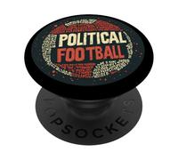 Impresionante discurso de fútbol político PopSockets PopGrip Adhesivo