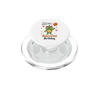 Impresionante diseño de Rana de celebración de Toad-Ally PopSockets PopGrip para MagSafe