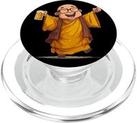 Impresionante Disfraz de Cerveza de Sacerdote para los Amantes de los monjes PopSockets PopGrip para MagSafe
