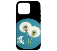 Impresionante disfraz de diente de león para los amantes de las flores y las semillas Carcasa para iPhone 16 Pro