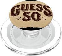 Impresionante Disfraz de discurso de Guess So PopSockets PopGrip para MagSafe