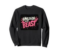 Impresionante disfraz de discurso de Unleash the Beast Sudadera