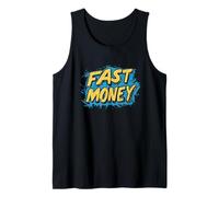 Impresionante disfraz de emblema de dinero rápido para niños y niñas Camiseta sin Mangas