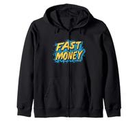 Impresionante disfraz de emblema de dinero rápido para niños y niñas Sudadera con Capucha