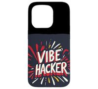 Impresionante Disfraz de Hacker Vibe para Adultos y niños Carcasa para iPhone 15 Pro