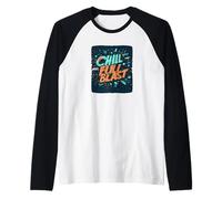 Impresionante disfraz de modo frío con explosión completa Camiseta Manga Raglan