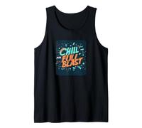 Impresionante disfraz de modo frío con explosión completa Camiseta sin Mangas