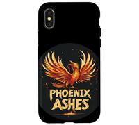 Impresionante disfraz de pájaro de fuego para los amantes de Fénix y las llamas Carcasa para iPhone X/XS