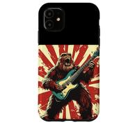 Impresionante disfraz de pie grande balancín para los amantes de la guitarra eléctrica Carcasa para iPhone 11