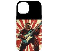 Impresionante disfraz de pie grande balancín para los amantes de la guitarra eléctrica Carcasa para iPhone 14