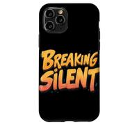 Impresionante Disfraz de Romper el Silencio para Hombre y Mujer Carcasa para iPhone 11 Pro
