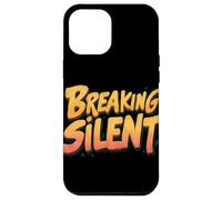 Impresionante Disfraz de Romper el Silencio para Hombre y Mujer Carcasa para iPhone 12 Pro MAX