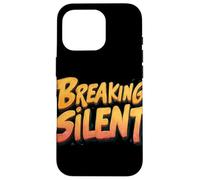 Impresionante Disfraz de Romper el Silencio para Hombre y Mujer Carcasa para iPhone 16 Pro