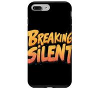 Impresionante Disfraz de Romper el Silencio para Hombre y Mujer Carcasa para iPhone 7 Plus/8 Plus