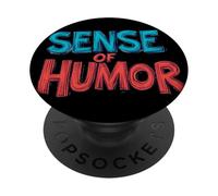 Impresionante disfraz de sentido del humor para niños y niñas PopSockets PopGrip Adhesivo