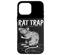 Impresionante Disfraz de Trampa de roedores para Amantes de la Trampa de Ratas Carcasa para iPhone 16 Pro MAX