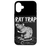 Impresionante Disfraz de Trampa de roedores para Amantes de la Trampa de Ratas Carcasa para iPhone 16 Plus