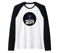 Impresionante disfraz de Unleash the Beast para hombre y mujer Camiseta Manga Raglan