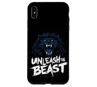 Impresionante disfraz de Unleash the Beast para hombre y mujer Carcasa para iPhone XS Max