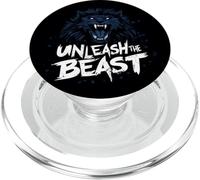 Impresionante disfraz de Unleash the Beast para hombre y mujer PopSockets PopGrip para MagSafe