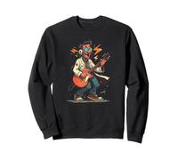 Impresionante Doc con Guitarra eléctrica de Emergencia para Amantes del Rock Sudadera