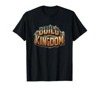Impresionante Emblema Construir mi Reino Camiseta