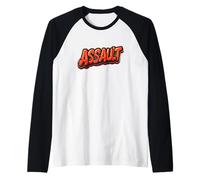 Impresionante Emblema de Asalto para niños y niñas Camiseta Manga Raglan