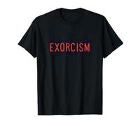 Impresionante Emblema de declaración de exorcismo Camiseta