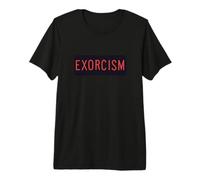 Impresionante Emblema de declaración de exorcismo Camiseta Premium