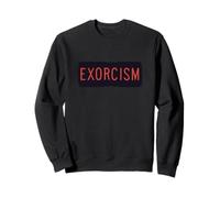 Impresionante Emblema de declaración de exorcismo Sudadera