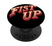 Impresionante Emblema de discurso de puño PopSockets PopGrip Adhesivo