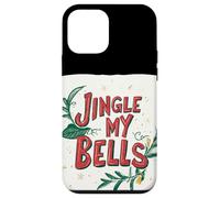 Impresionante Emblema Jingle my Bells para Navidad Divertida y traviesa Carcasa para iPhone 12 Mini