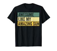 Impresionante gráfico de Like My Amazing Son Distressed Camiseta