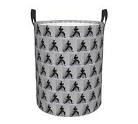 Impresionante Karate Hombres Impresión Sucio Lavandería Baloncesto - Stand Design Baloncesto En El Baño Tiendas Ropa Juguetes & Más