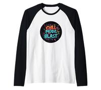 Impresionante modo frío, disfraz de explosión completa Camiseta Manga Raglan