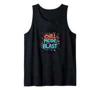 Impresionante modo frío, disfraz de explosión completa Camiseta sin Mangas