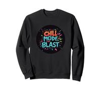 Impresionante modo frío, disfraz de explosión completa Sudadera